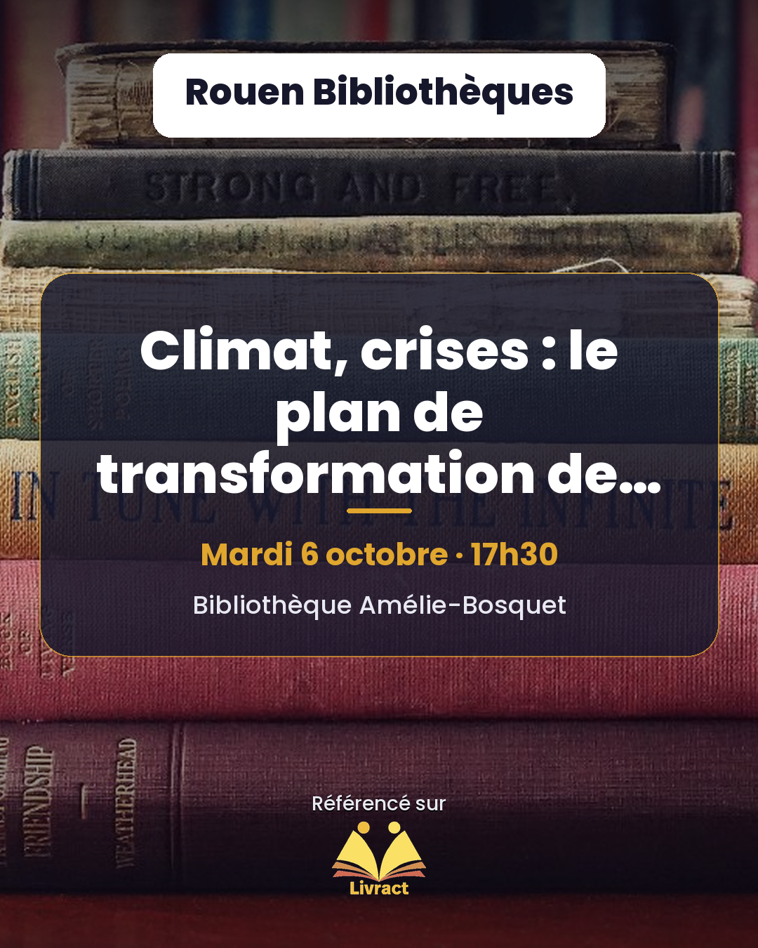 Visuel de l'événement