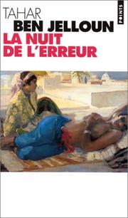 Couverture de La nuit de l'erreur